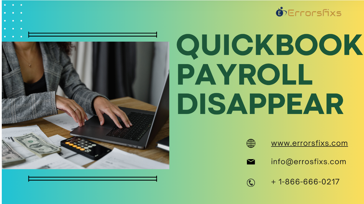 Quickbooks Payroll Disappear